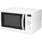 Микроволновая печь Hyundai HYM-D3007 белый/черный, 23 л, 800 Вт, переключатели - кнопки, электронный поворотный механизм