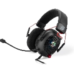 Гарнитура Oklick HS-L305G чёрный, проводная, USB, подсветка