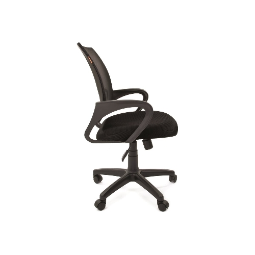Кресло Chairman 696 TW-01 черный, ткань, 120 кг, механизм качания