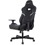 Кресло Knight Thunder 5X черный, экокожа, 120 кг, механизм качания