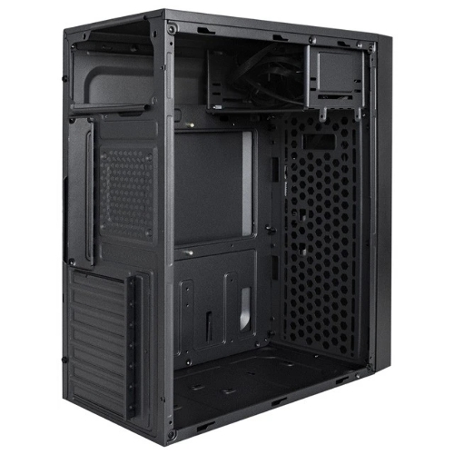 Компьютерный корпус Miditower ExeGate AA-440U-UNS350 (ATX, БП UNS350 с вент. 12см, 2хUSB+1хUSB 3.0, аудио, черный)