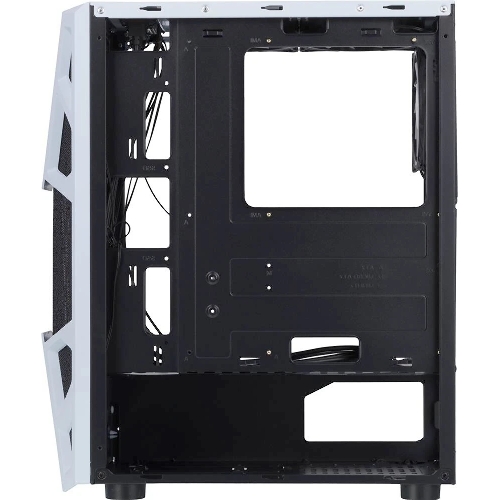 Компьютерный корпус AeroCool/Formula CL-3303W RGb белый без БП ATX 6x120мм 2xUSB 2.0 1xUSB 3.0 audio bott PSU