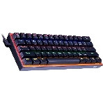 Клавиатура Redragon Fizz проводная, USB Type-A, чёрный/красный