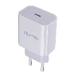 Сетевое зарядное устройство Qumo Energy light PD 20Вт, (модель 0105), USB Type-C PD, + кабель 1м. Type-C на Type-C, белый