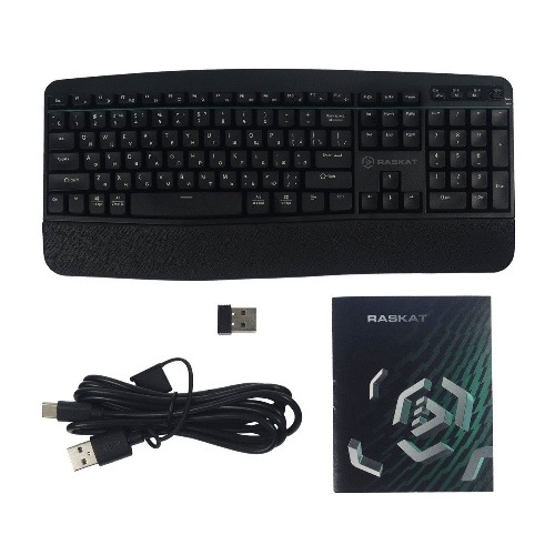 Клавиатура беспроводная Raskat K006 USB Type-A, чёрный