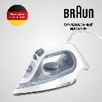 Утюг Braun SI 3054 GY серый/белый, 2400 Вт, 45 г/мин, 180 г/мин, 270 мл