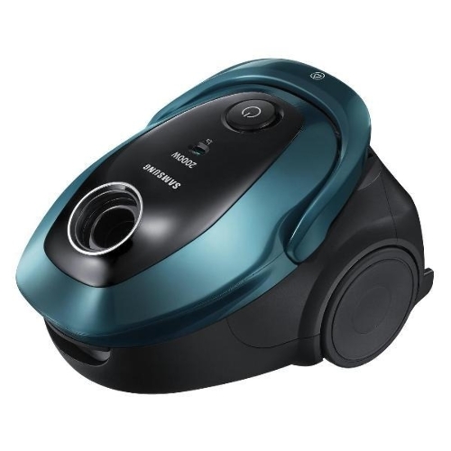 Пылесос Samsung VC20M2540JN/EV черный/зеленый, 460/2000 Вт, уборка сухая, пылесборник мешок 2.5 л