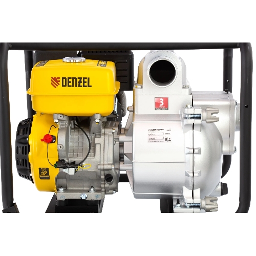 Мотопомпа бензиновая Denzel PX-80D для грязной воды, 15 л.с., 3