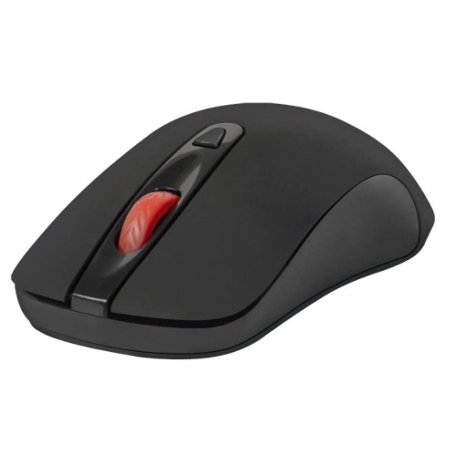 Мышь беспроводная Defender Nexus MS-195 черный, 1600 dpi, радиоканал, USB, кнопки - 4