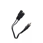 Кабель-адаптер 3.5ST(M)/2*3.5 ST(F), 0.2метра VCOM CV203