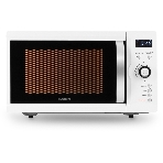 Микроволновая печь Hyundai HYM-D3007 белый/черный, 23 л, 800 Вт, переключатели - кнопки, электронный поворотный механизм