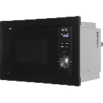 Встраиваемая микроволновая печь Domfy DM2540BW BG черный, 25 л, 900 Вт, переключатели - поворотный механизм/кнопки