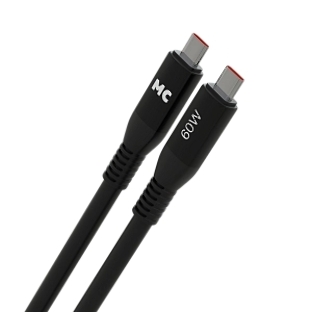 Дата-кабель MORE CHOICE (4620202554543) K83aa 2м USB 3.0A PD 60W для Type-C Type-C- 2м, черный