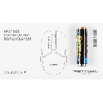Мышь беспроводная A4Tech Fstyler FB12 черный, 1200 dpi, радиоканал, Bluetooth, USB, кнопки - 3