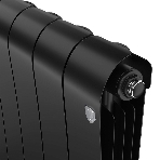 Радиатор биметаллический Royal Thermo Infinity 500 Noir Sable VR80 - 8 секц.