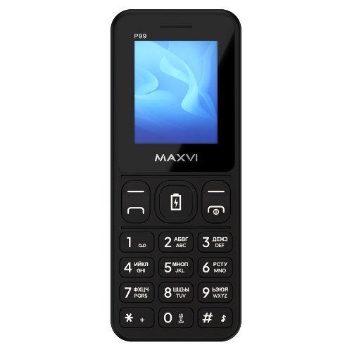 Мобильный телефон Maxvi P99 черный