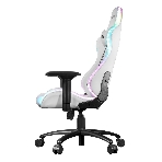 Кресло KFA2 Gaming Chair 01 RGB SE белый, экокожа, RGB-подсветка, подголовник
