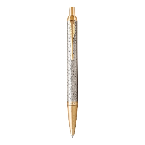 Ручка шариковая Parker IM Premium K323 (CW1931687) Grey GT, M, синие чернила, подарочная коробка