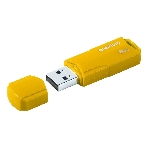 Флешка USB Smartbuy CLUE Yellow (SB8GbCLU-Y), 8Gb, USB 2.0, R/W 15/5, желтый