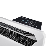 Комплект Electrolux Rapid Transformer с блоком управления и шасси ECH/R-2000 T-TUI4 белый, 2000 Вт, 25 м2, термостат, дисплей