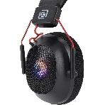 Гарнитура Oklick HS-L305G чёрный, проводная, USB, подсветка