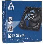 Вентилятор для корпуса Case fan ARCTIC P12 Silent (черный/черный) (ACFAN00130A)
