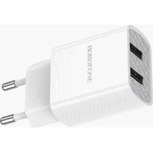 Сетевое зарядное устройство BOROFONE (6931474739148) BA53A Powerway 2USB белый