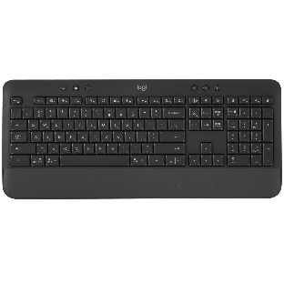 Клавиатура Logitech Signature K650 беспроводная, Bluetooth, радиоканал, чёрный