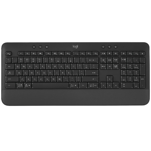 Клавиатура Logitech Signature K650 беспроводная, Bluetooth, радиоканал, чёрный