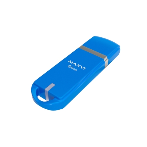 Флешка USB Maxvi P3 64GB sky blue (FD64GBUSB20C10P3)
