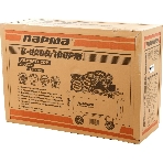 Компрессор поршневой Парма K-2200/100РМ масляный, 336 л/мин, 100 л, 2200 Вт, серый/черный