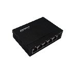 Коммутатор неуправляемый NEOMAX NMS-105P-1000-S, 5 портов 1000 Mbps, металл