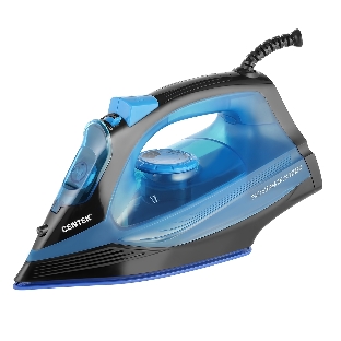 Утюг Centek CT-2351 синий, 2200 Вт, 35 г/мин, 130 г/мин, 300 мл