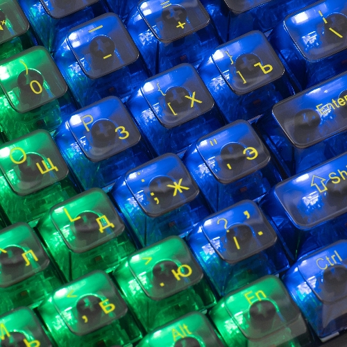 Клавиатура Oklick 915GK проводная, USB Type-A, чёрный