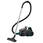 Пылесос Delta LUX DL-0836 черный с бирюзовым