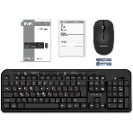 Комплект клавиатура + мышь SVEN KB-C3200W беспроводные клавиатура и мышь, черные