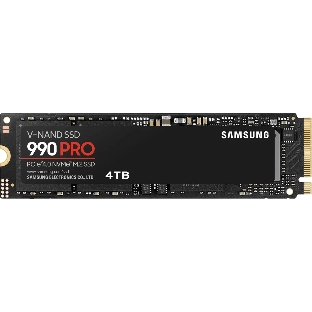 Накопитель SSD Samsung 990 PRO, 4Tb, PCIe 4.0 x4, M.2 2280, NVMe, R/W 7450/6900