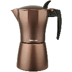 Кофеварка гейзерная Rondell Kortado RDA-399, 0.45л, алюминий, коричневый