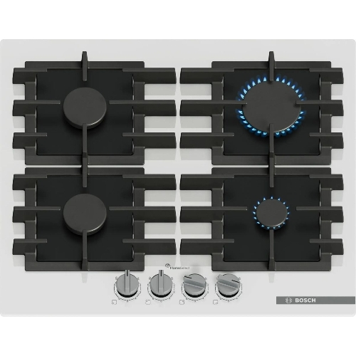 Газовая варочная панель Bosch PPP6A2I40R белый