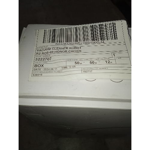 (Из ремонта) Робот-пылесос HONOR CHOICE R2 (ROB-00) Capacity 0.4 л Noise 70 дБ белый Weight 2.66 кг 5504AAFY [Cм.описание!]