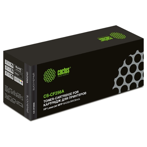 Картридж лазерный Cactus CS-CF256A черный (7400 стр.) для HP LJ MFP M436n/M436nda