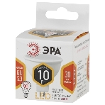 Лампа светодиодная ЭРА STD LED MR16-10W-827-GU5.3 10 Вт софит теплый белый свет