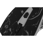 Мышь проводная Defender Overmatch GM-069 черный, 2400 dpi, USB, кнопки - 4