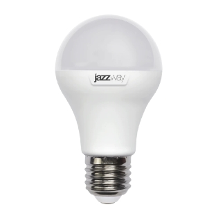 Лампа светодиодная JazzWay PLED-SP A60 12Вт грушевидная 3000К теплый белый E27 1080лм 230В