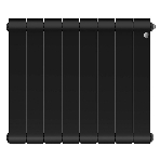 Радиатор биметаллический Royal Thermo Infinity 500 Noir Sable VR80 - 8 секц.
