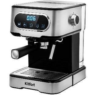 Кофеварка капельная Kitfort KT-765 1100Вт серебристый/черный