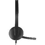 Гарнитура Logitech H340 чёрный, проводная, USB