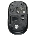 Мышь беспроводная Oklick 665MW черный/красный, 1000 dpi, радиоканал, USB, кнопки - 3
