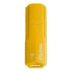 Флешка USB Smartbuy CLUE Yellow (SB8GbCLU-Y), 8Gb, USB 2.0, R/W 15/5, желтый