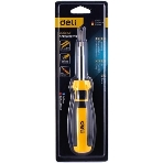 Многофункциональная отвертка 6-в-1 Deli DL260206 В комплекте биты SL5, SL6, PH1, PH2